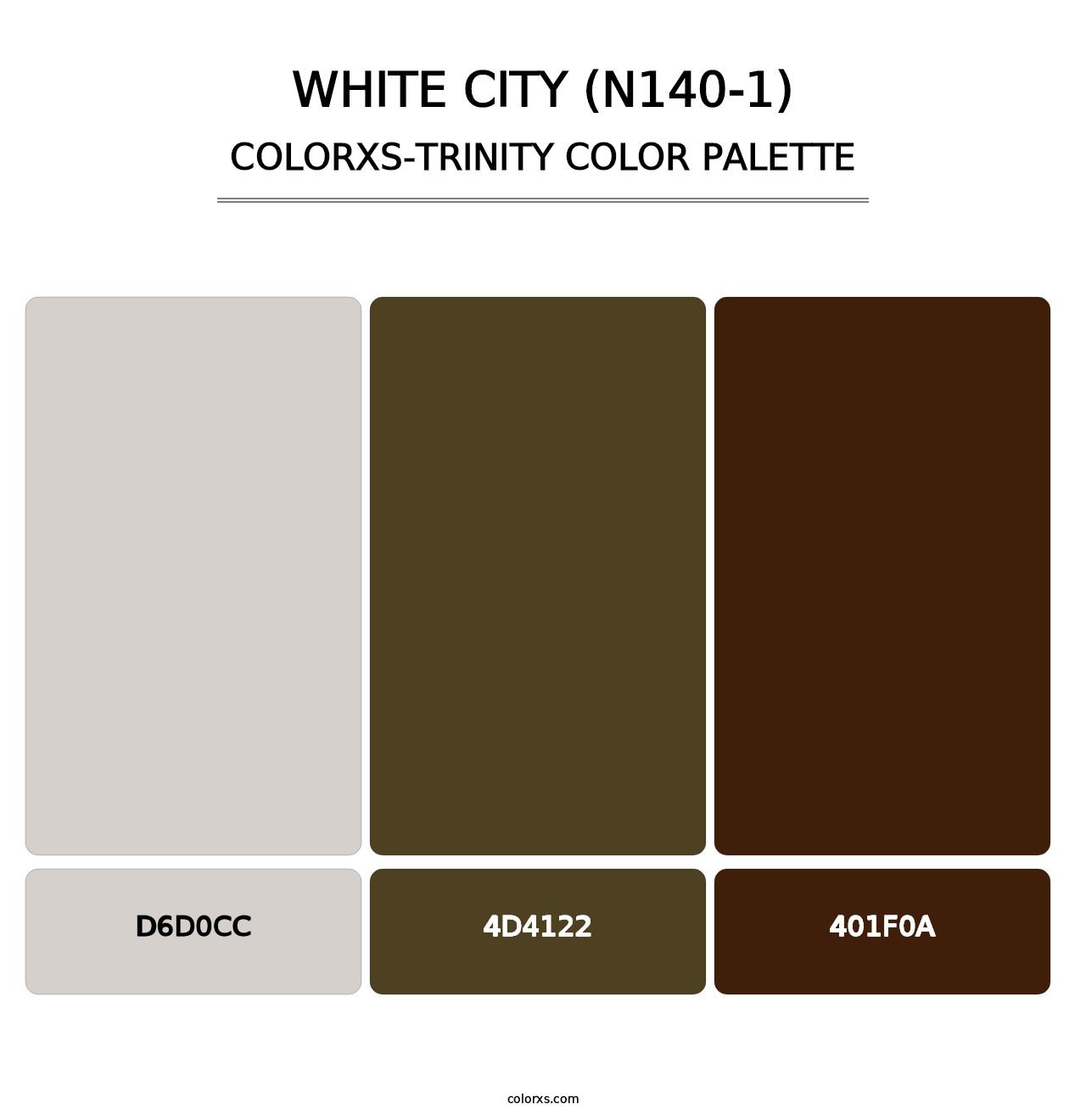 White City (N140-1) - Colorxs Trinity Palette