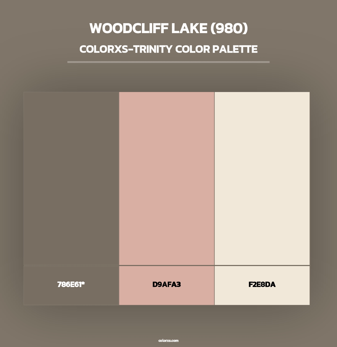 Woodcliff Lake (980) - Colorxs Trinity Palette
