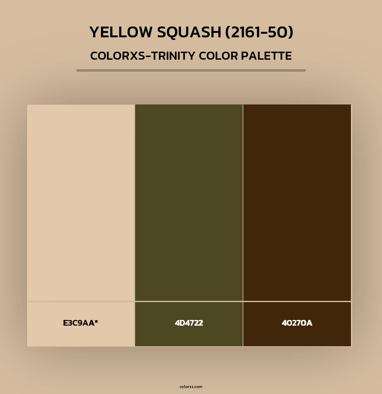 Yellow Squash (2161-50) - Colorxs Trinity Palette
