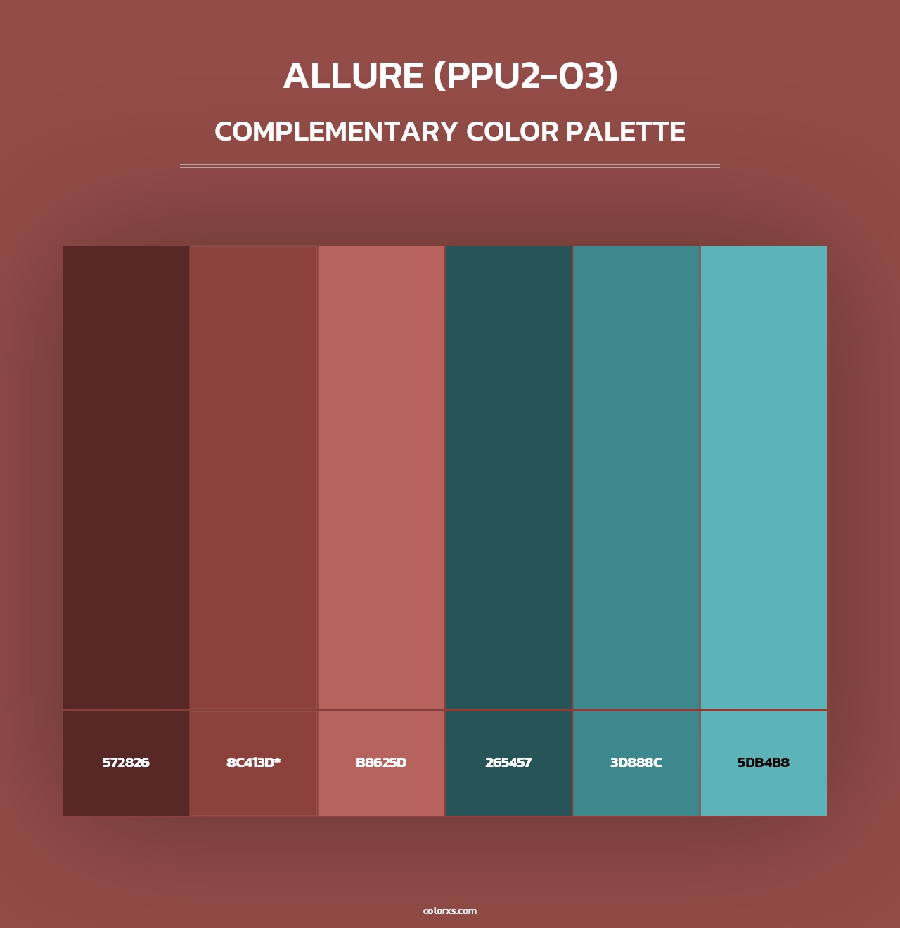 Allure (PPU2-03) - Complementary Color Palette