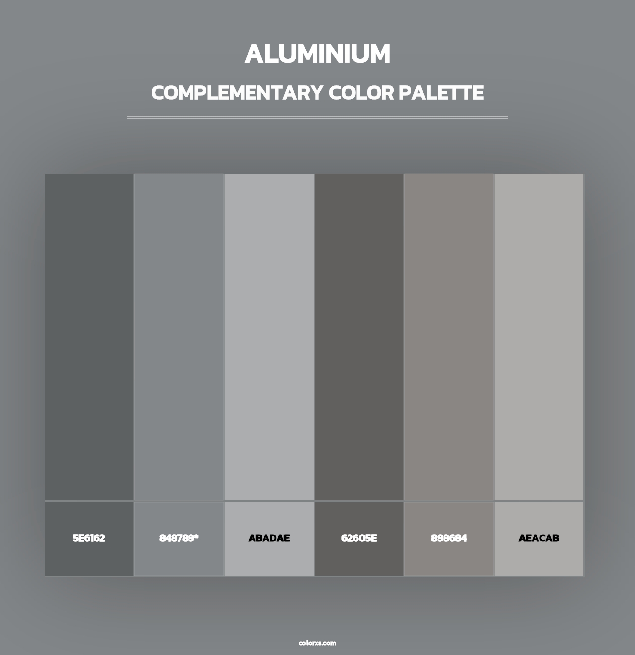 Aluminium - Complementary Color Palette