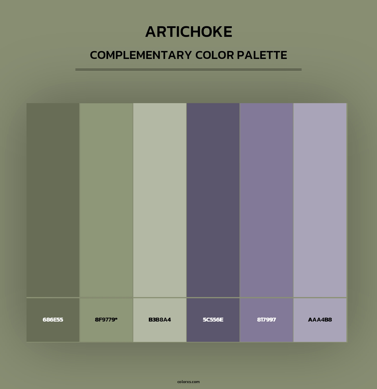 Artichoke - Complementary Color Palette