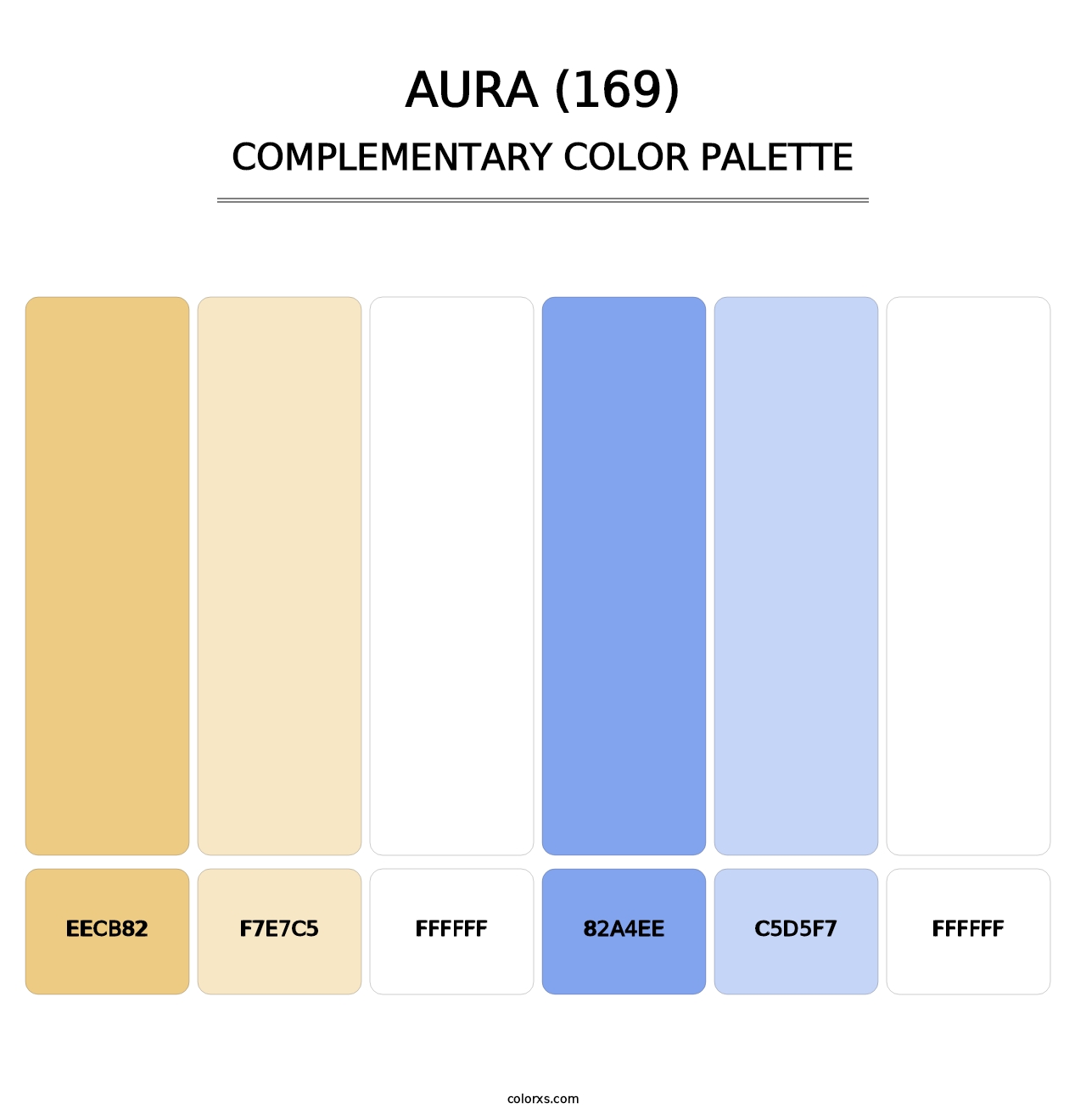 Aura (169) - Complementary Color Palette