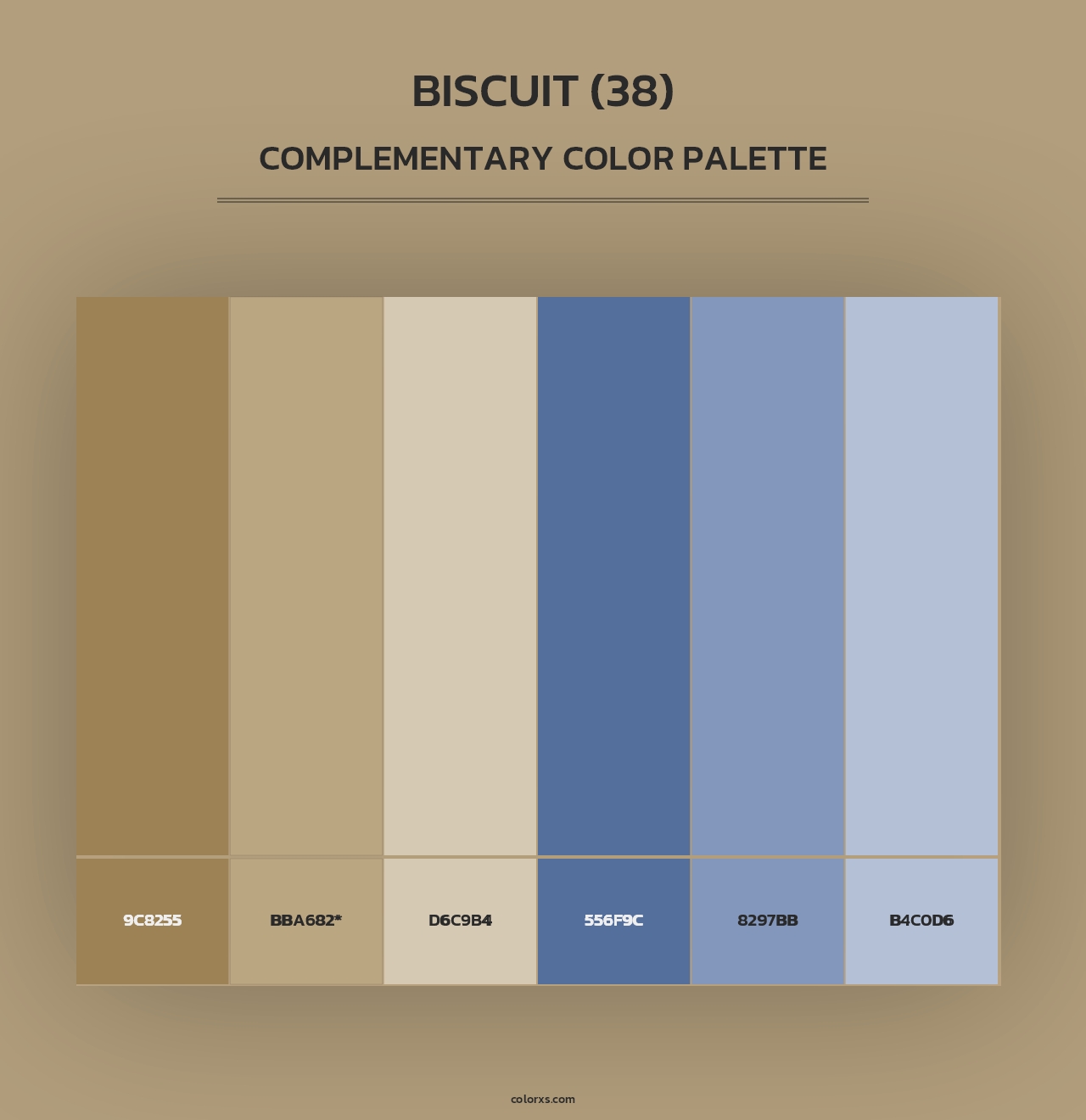Biscuit (38) - Complementary Color Palette