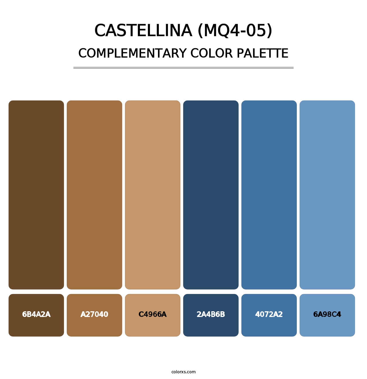 Castellina (MQ4-05) - Complementary Color Palette