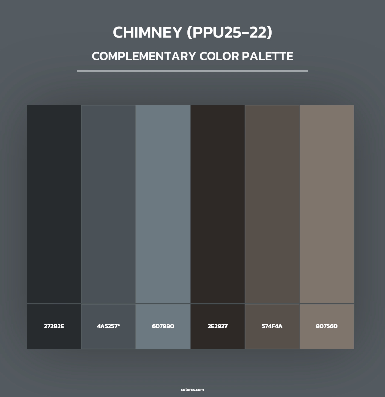 Chimney (PPU25-22) - Complementary Color Palette
