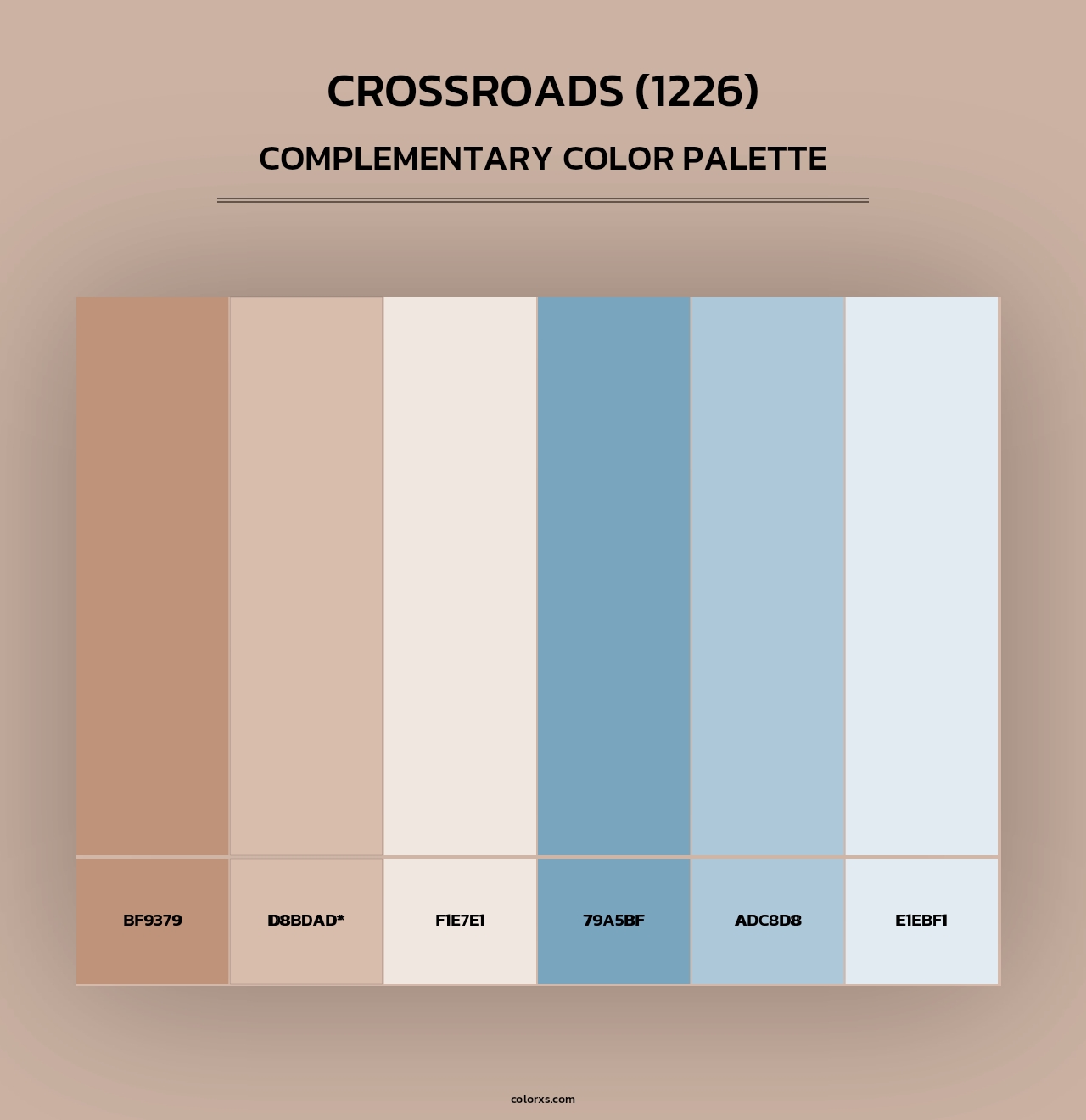 Crossroads (1226) - Complementary Color Palette
