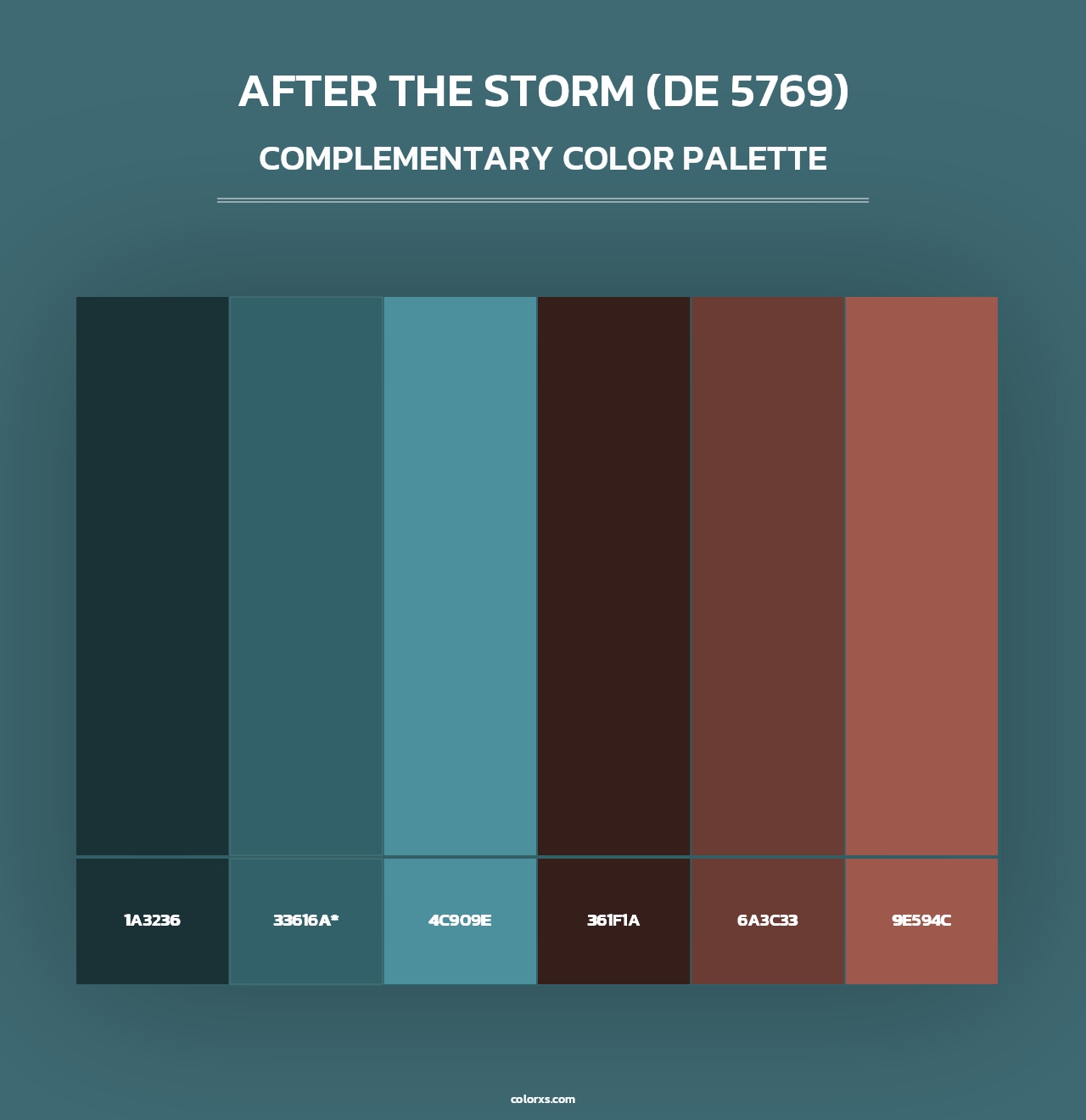 After the Storm (DE 5769) - Complementary Color Palette