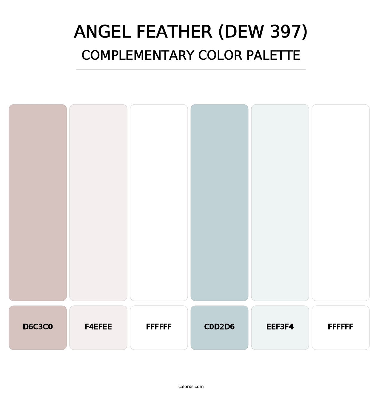 Angel Feather (DEW 397) - Complementary Color Palette