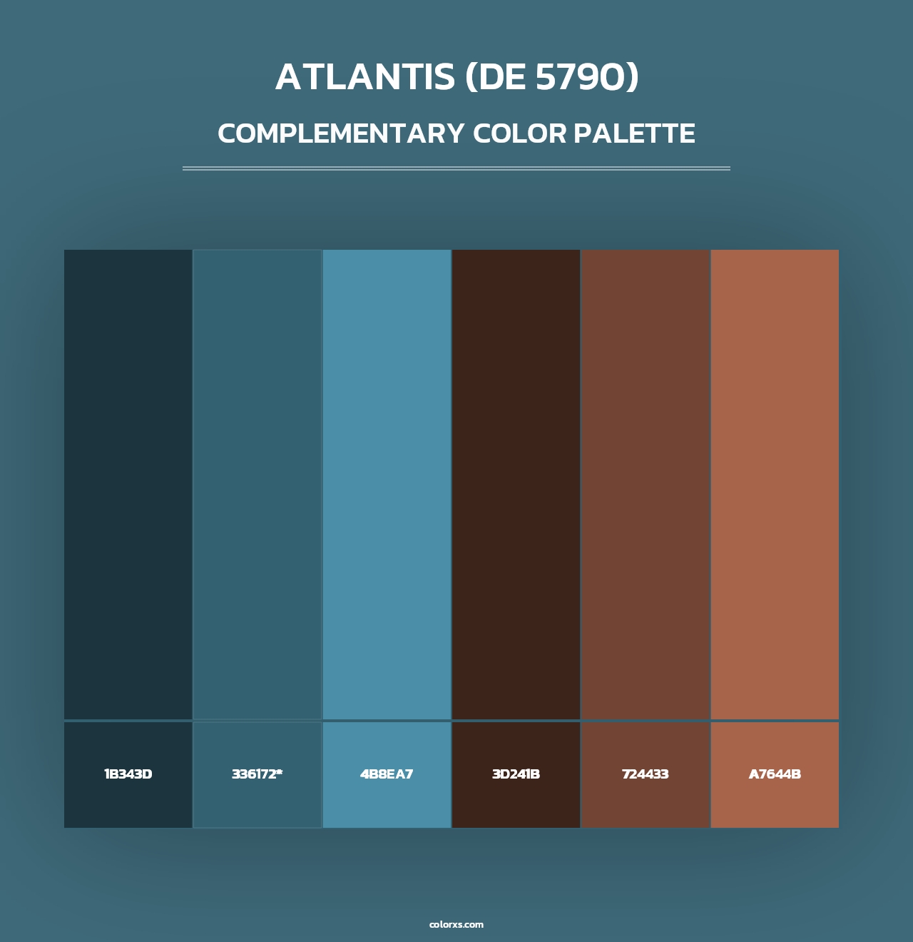 Atlantis (DE 5790) - Complementary Color Palette