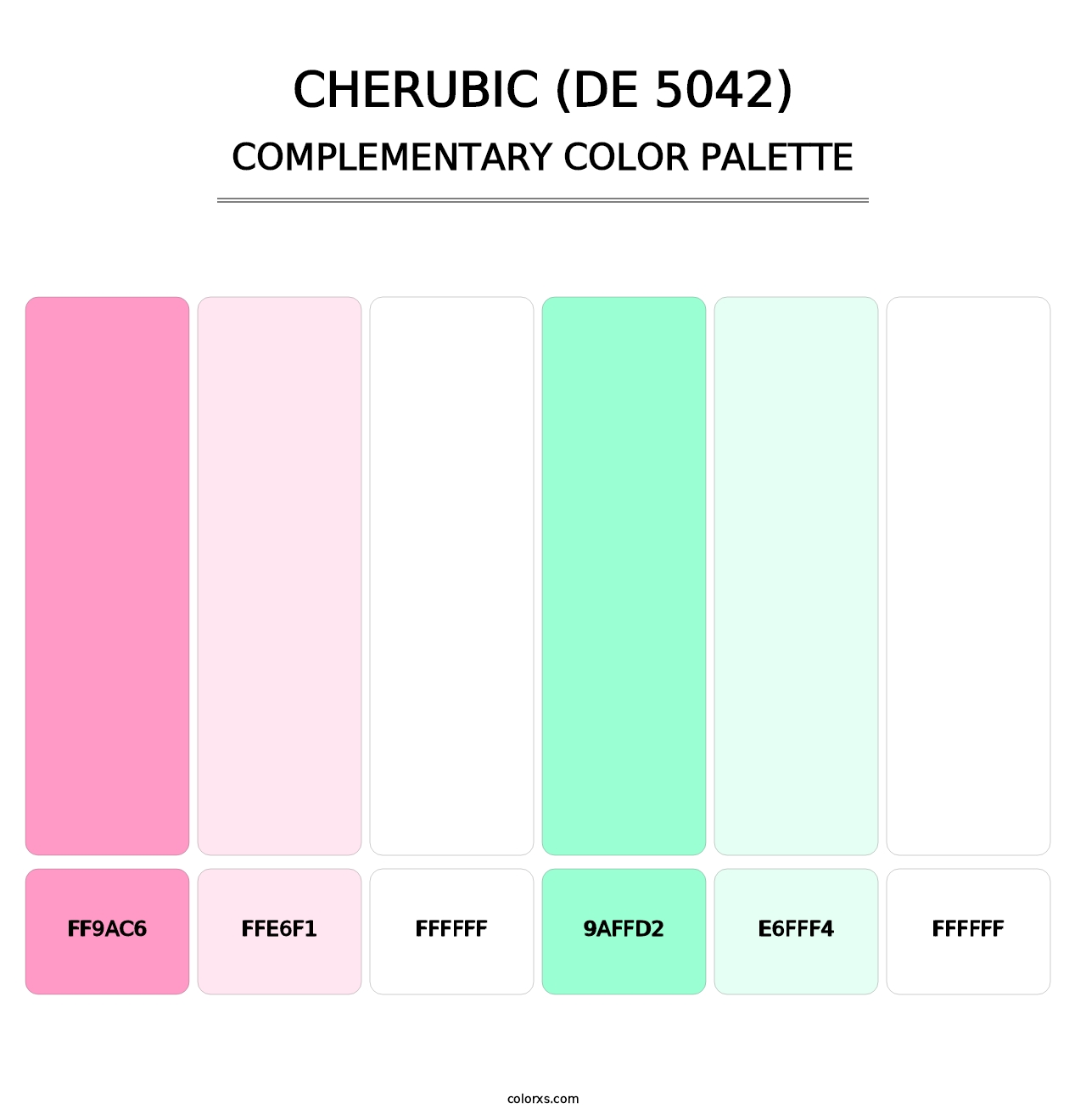 Cherubic (DE 5042) - Complementary Color Palette