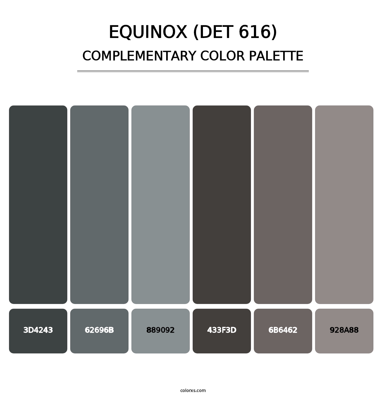 Equinox (DET 616) - Complementary Color Palette