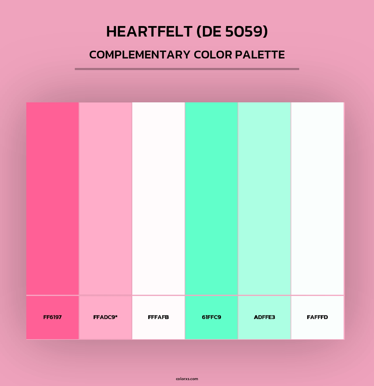 Heartfelt (DE 5059) - Complementary Color Palette