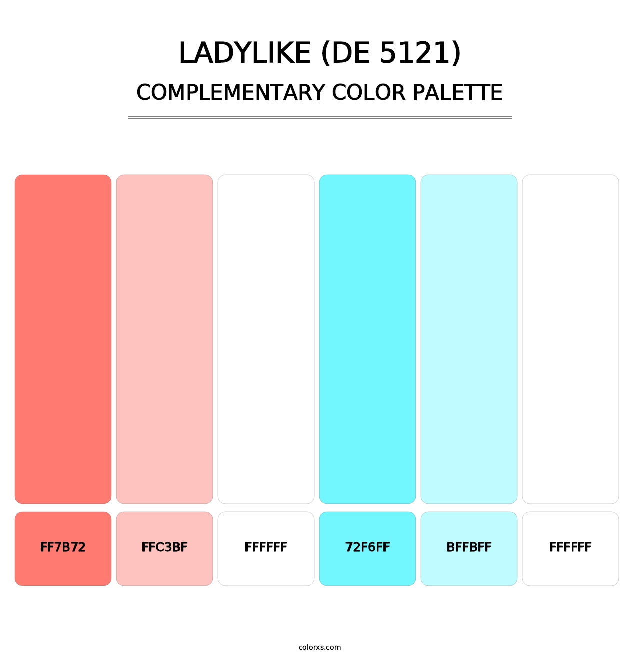 Ladylike (DE 5121) - Complementary Color Palette