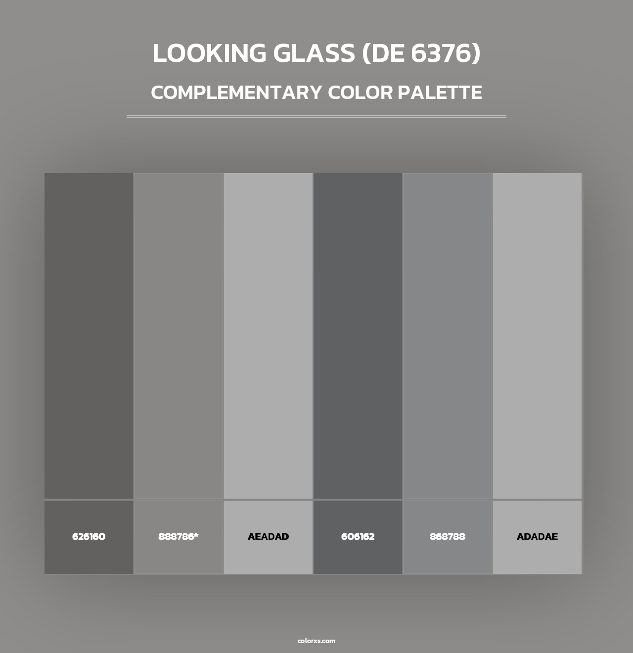 Looking Glass (DE 6376) - Complementary Color Palette