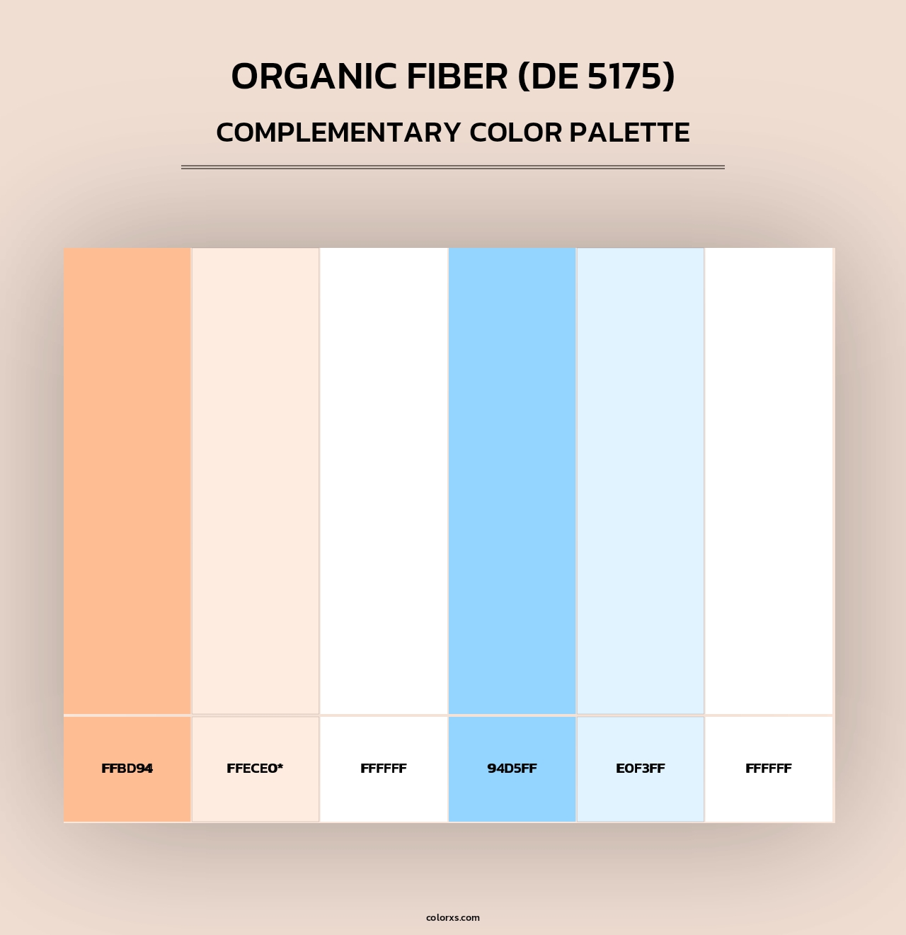 Organic Fiber (DE 5175) - Complementary Color Palette