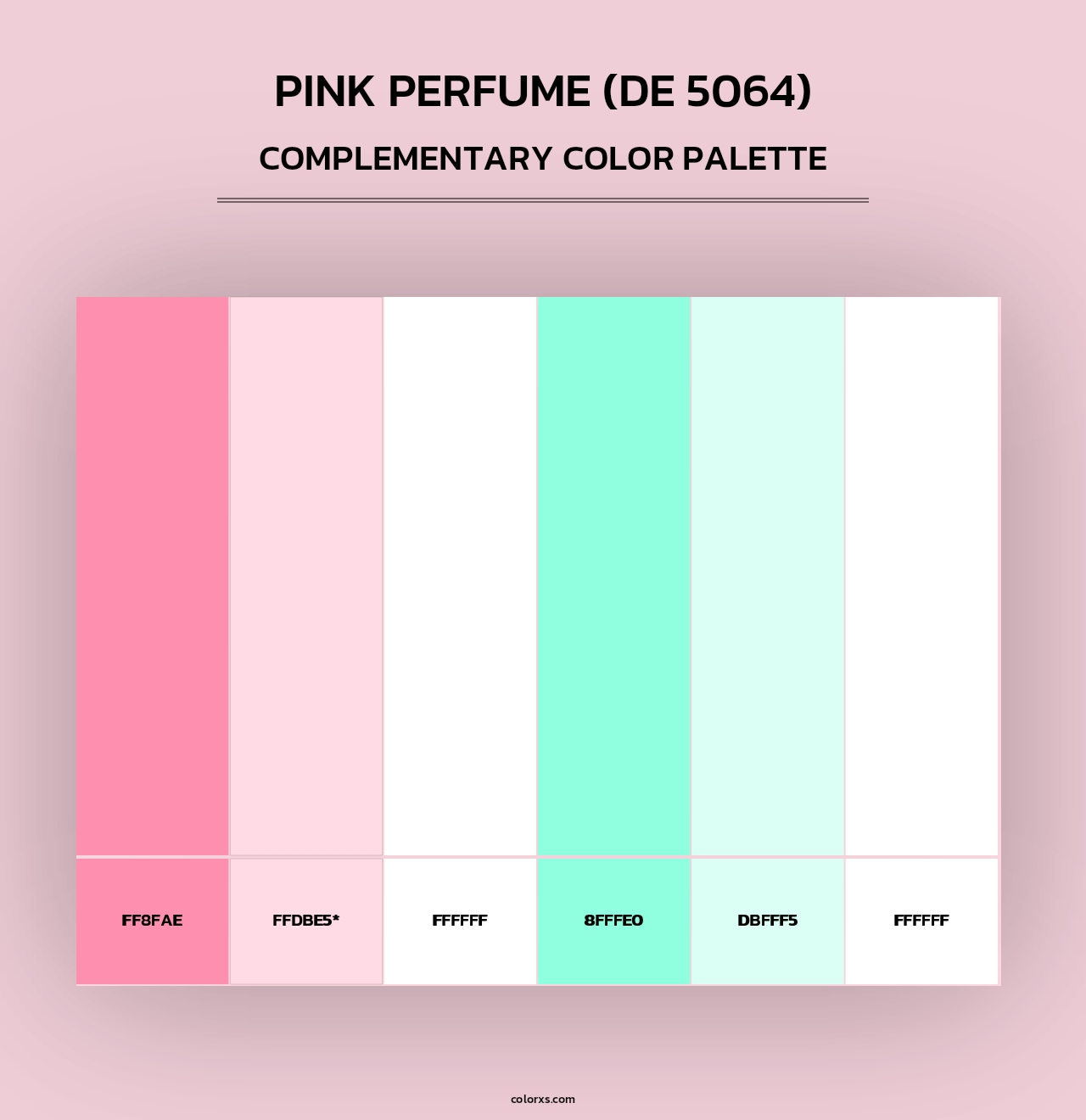 Pink Perfume (DE 5064) - Complementary Color Palette
