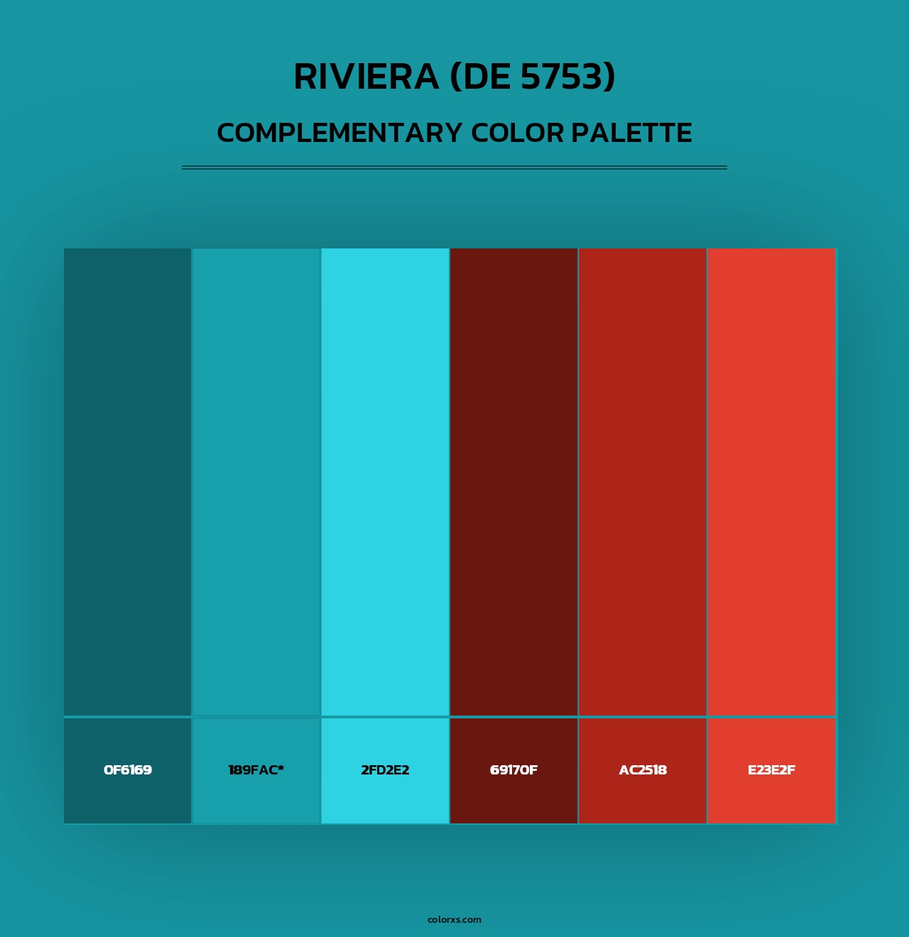 Riviera (DE 5753) - Complementary Color Palette