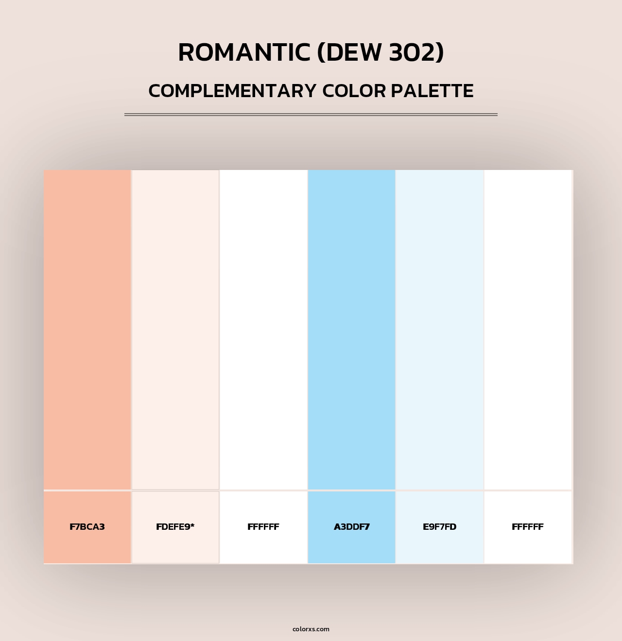 Romantic (DEW 302) - Complementary Color Palette