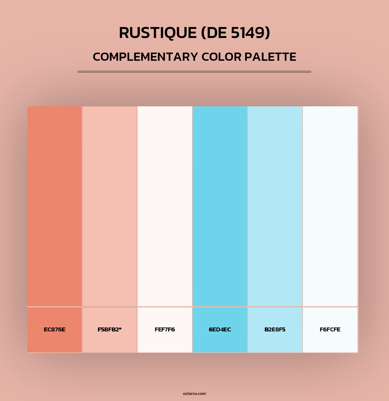 Rustique (DE 5149) - Complementary Color Palette