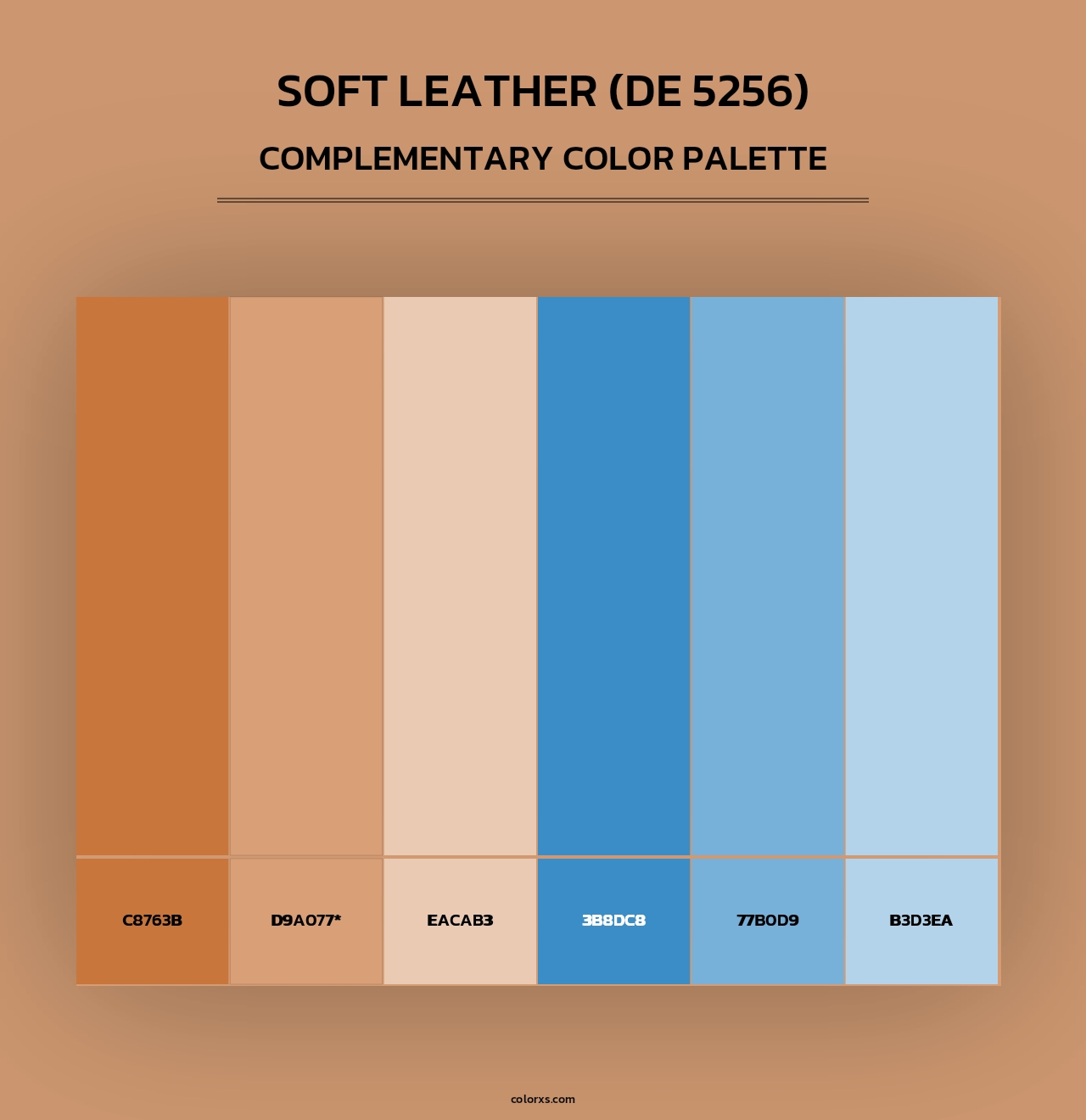 Soft Leather (DE 5256) - Complementary Color Palette