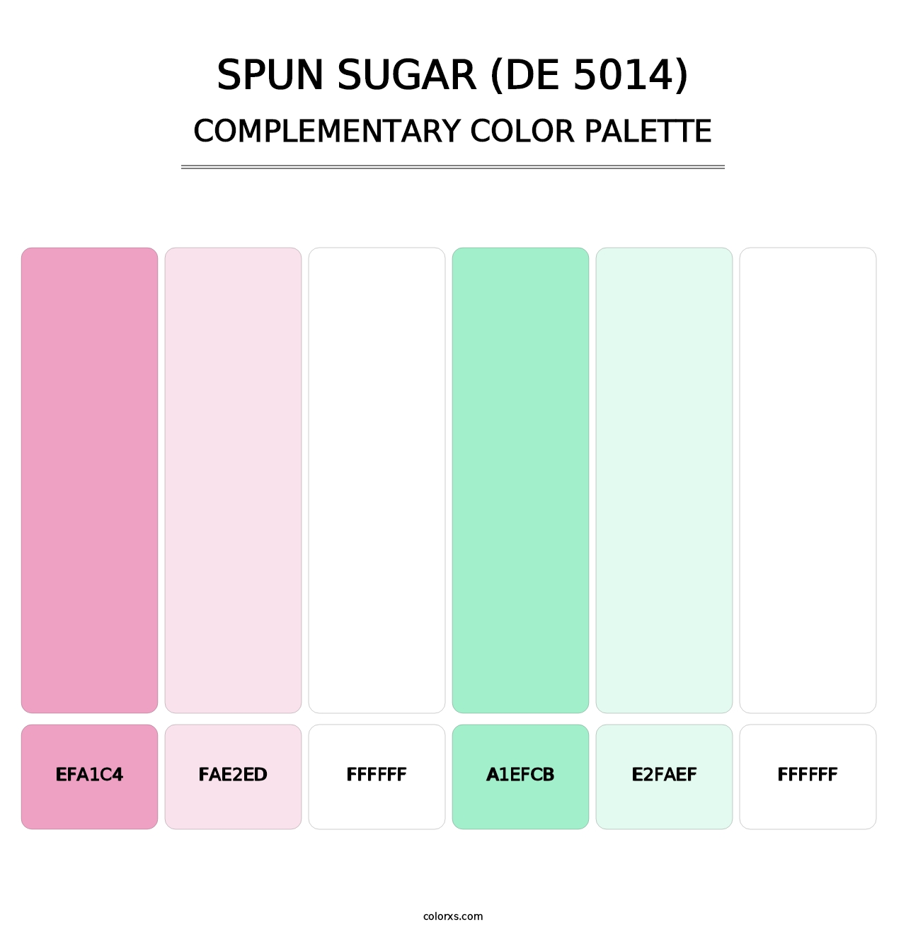 Spun Sugar (DE 5014) - Complementary Color Palette