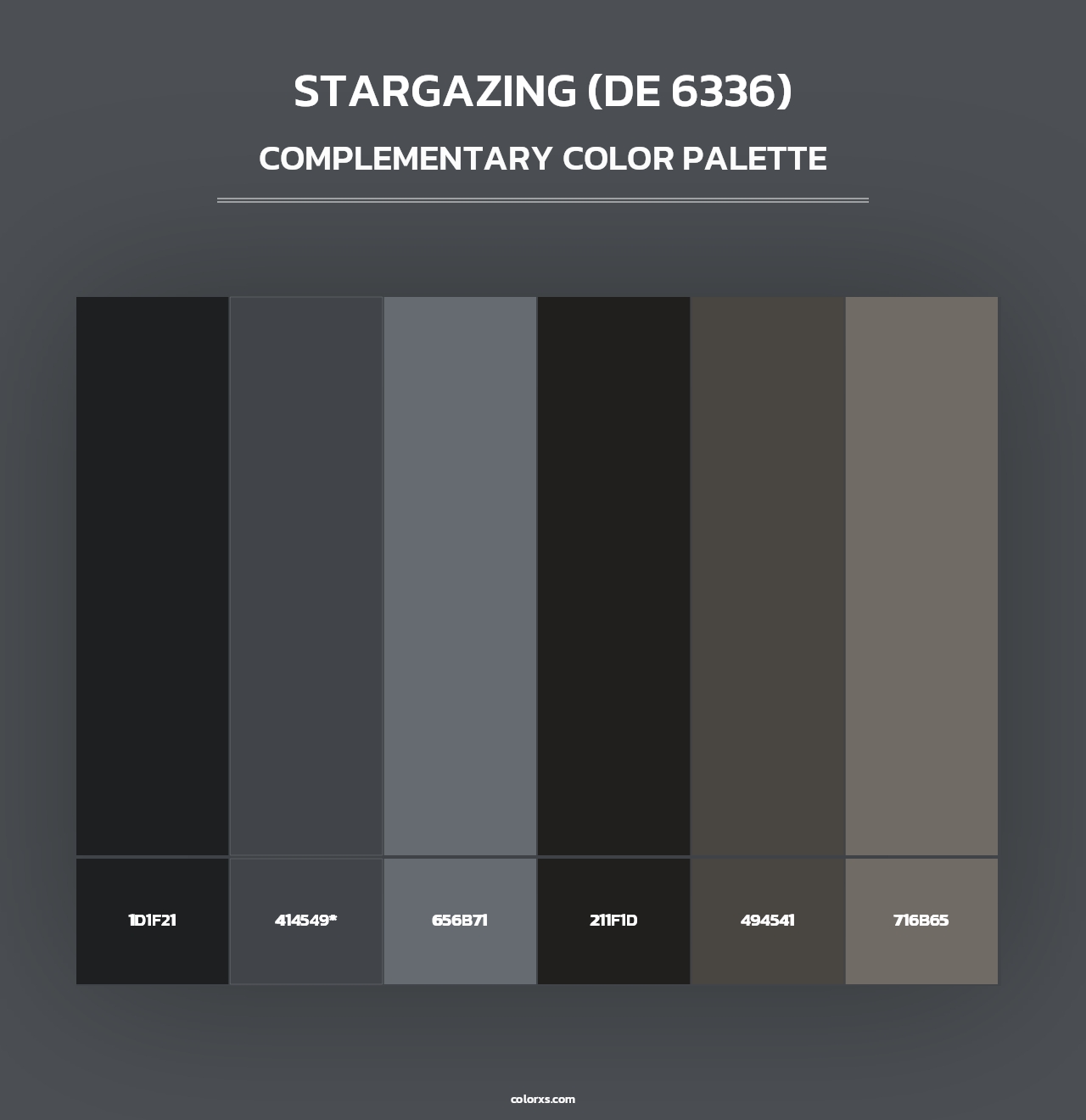 Stargazing (DE 6336) - Complementary Color Palette