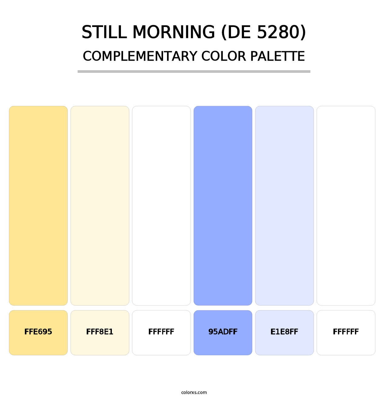Still Morning (DE 5280) - Complementary Color Palette