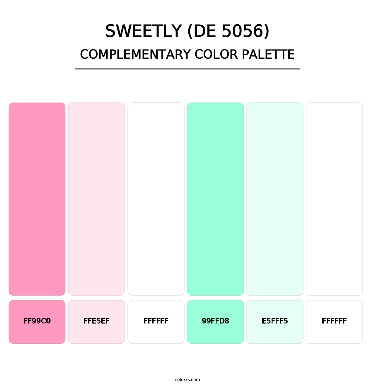 Sweetly (DE 5056) - Complementary Color Palette