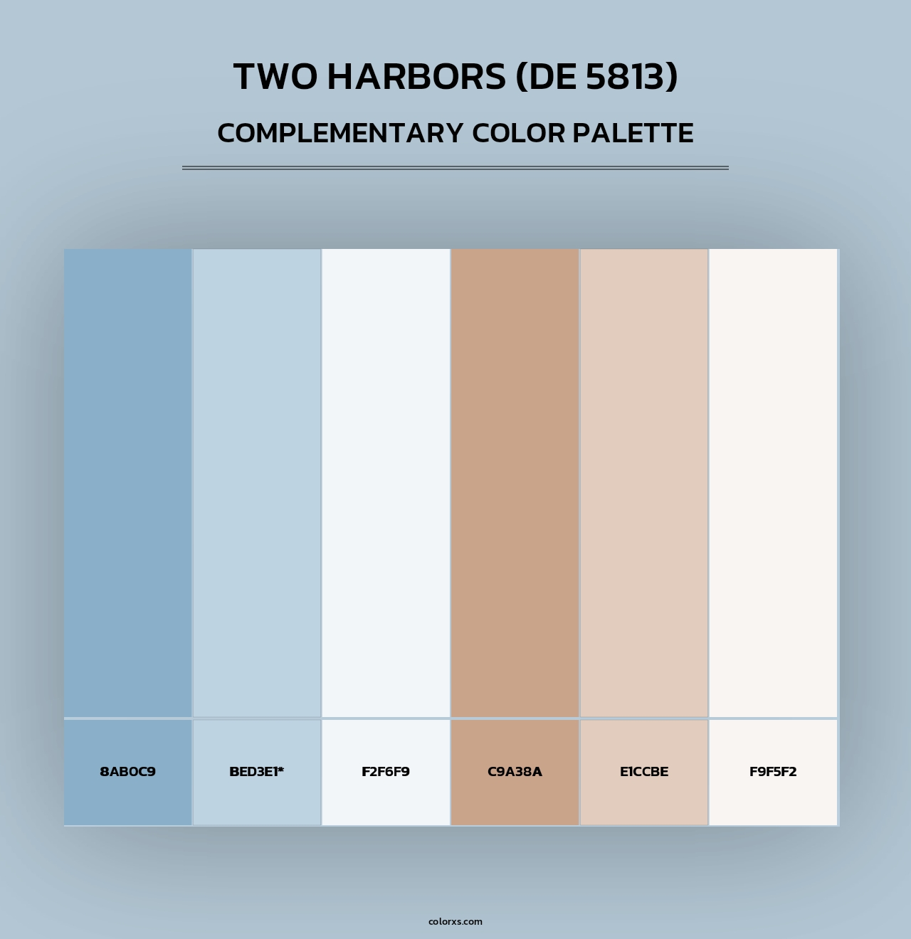 Two Harbors (DE 5813) - Complementary Color Palette