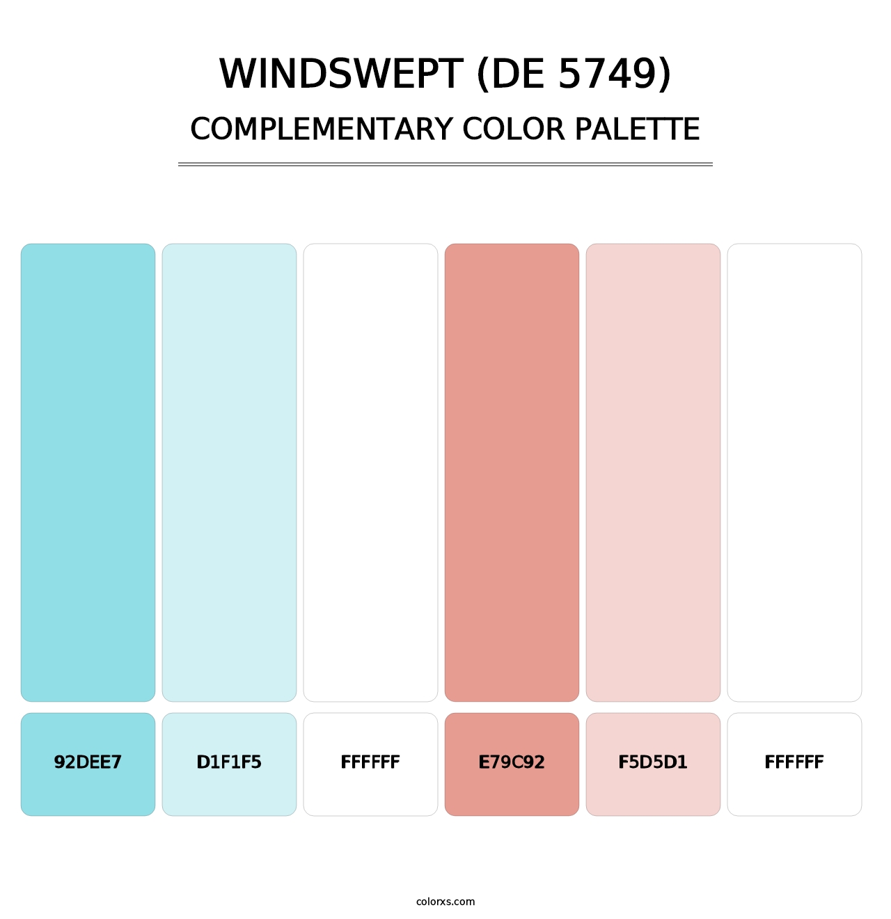 Windswept (DE 5749) - Complementary Color Palette
