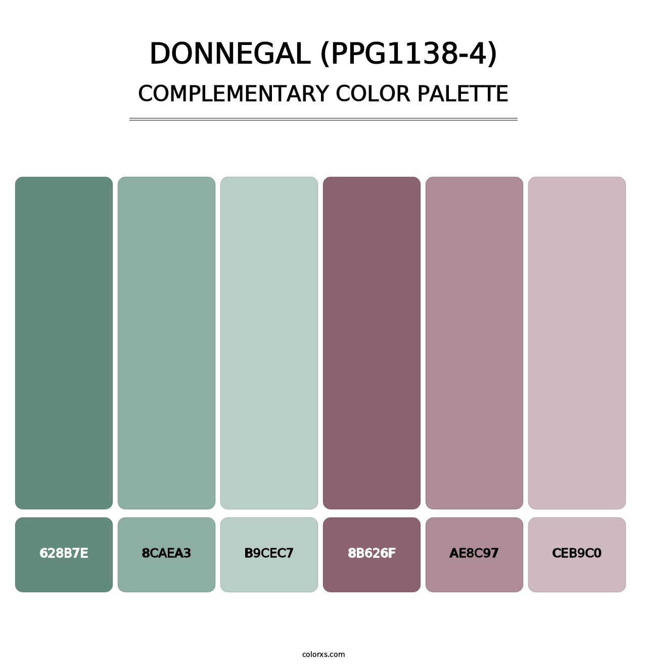 Donnegal (PPG1138-4) - Complementary Color Palette