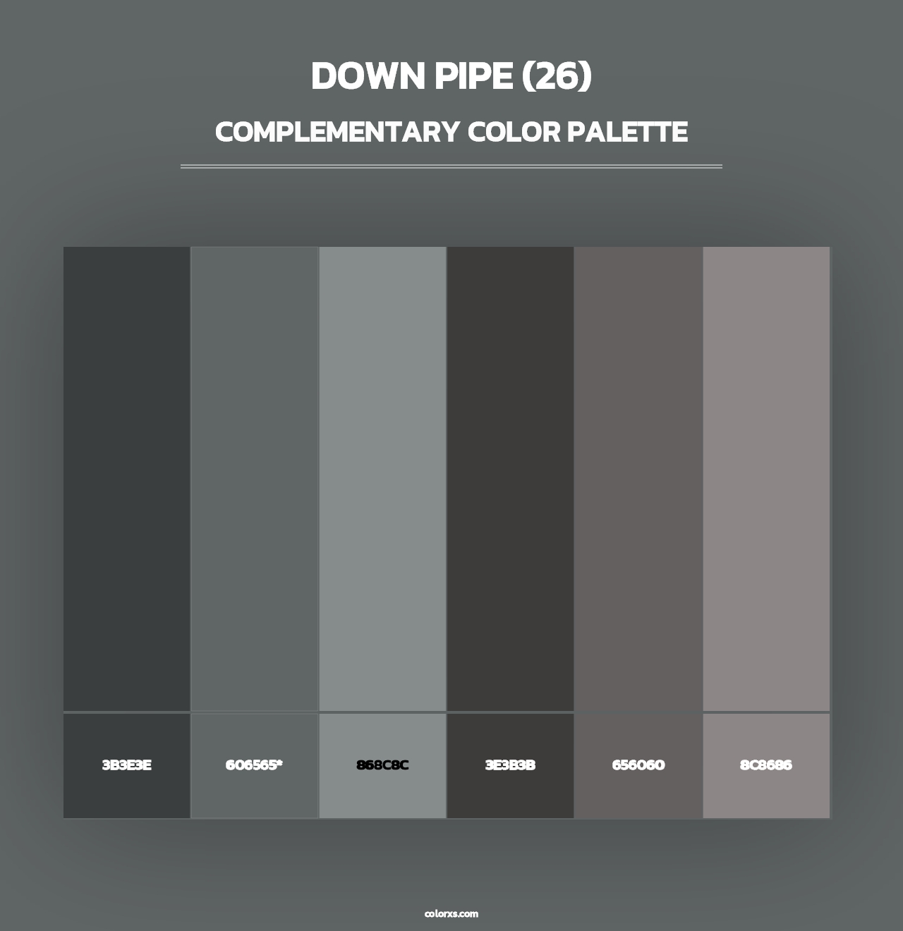 Down Pipe (26) - Complementary Color Palette