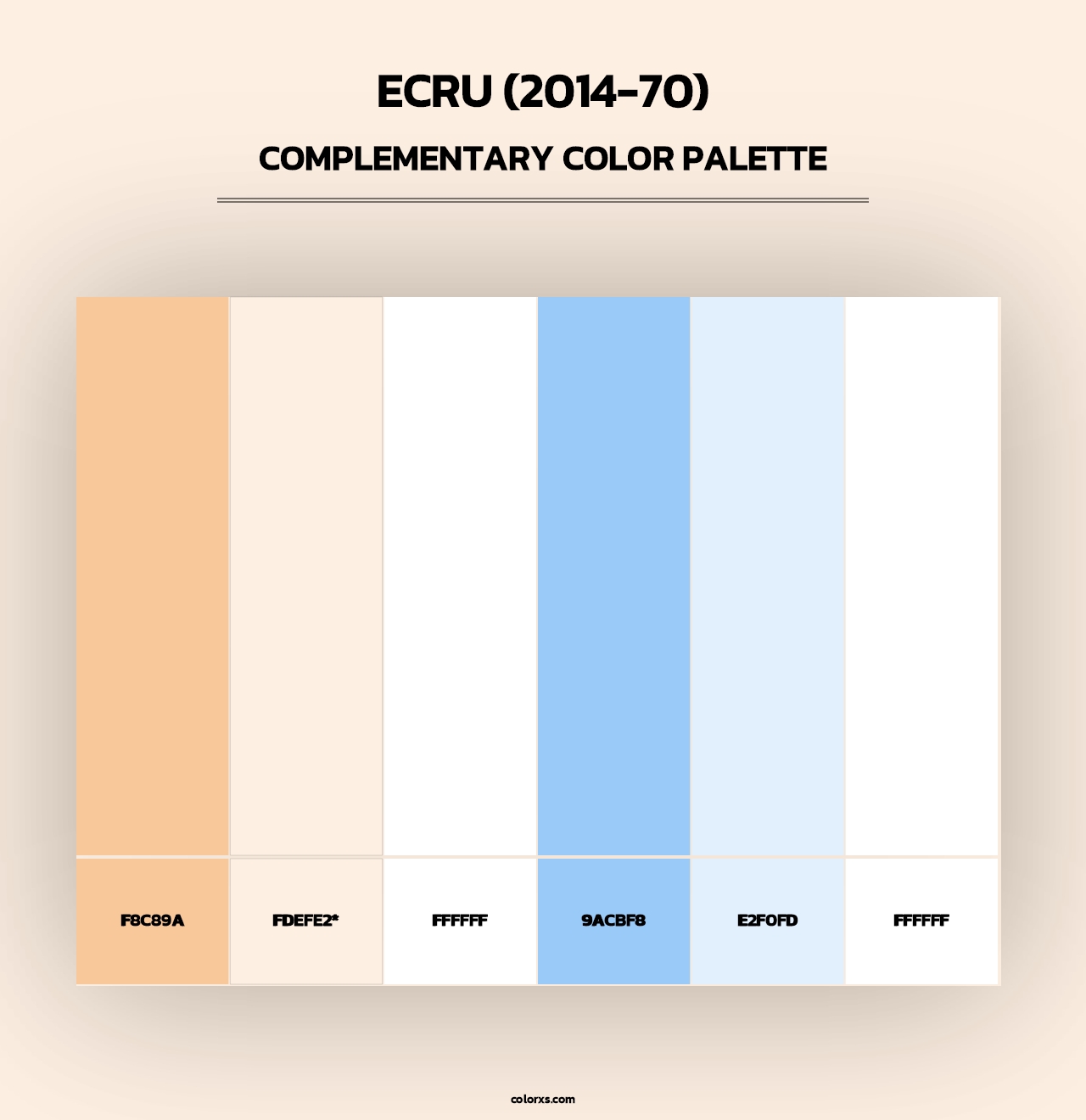 Ecru (2014-70) - Complementary Color Palette