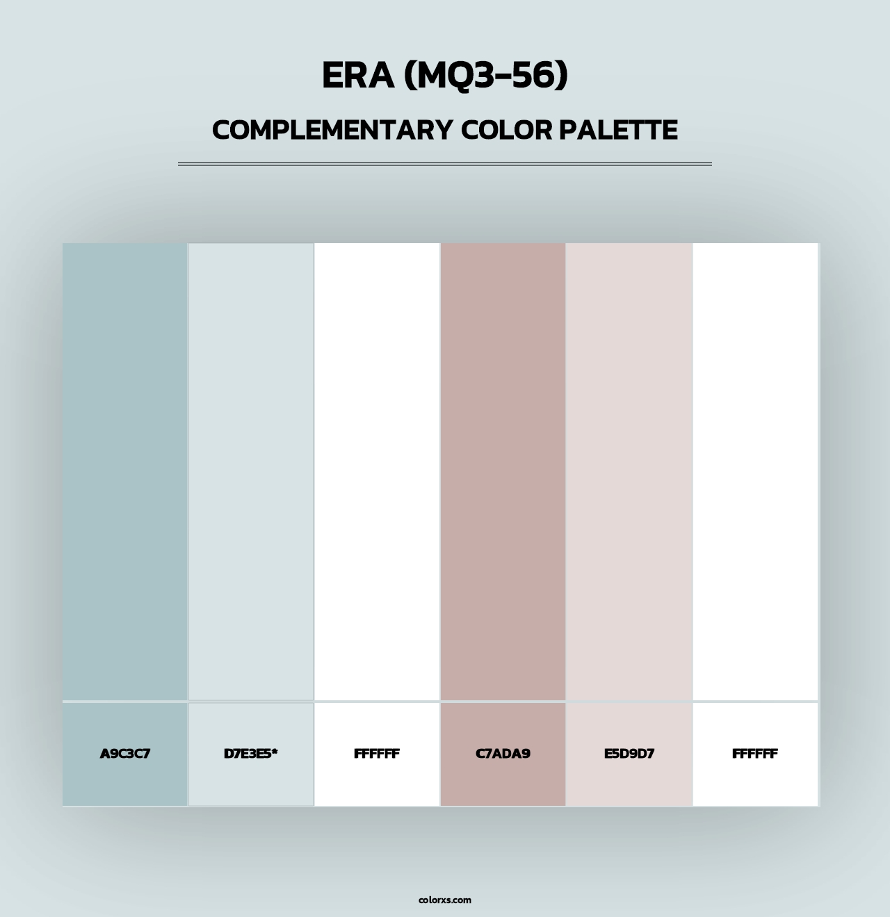 Era (MQ3-56) - Complementary Color Palette