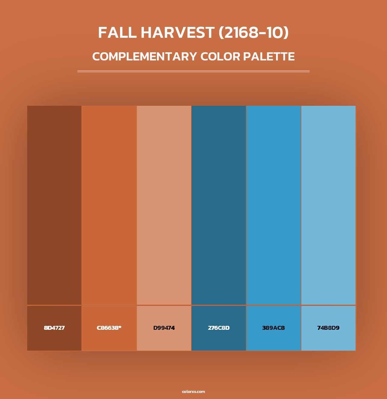 Fall Harvest (2168-10) - Complementary Color Palette