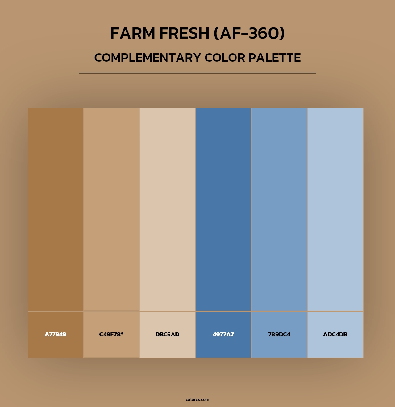 Farm Fresh (AF-360) - Complementary Color Palette