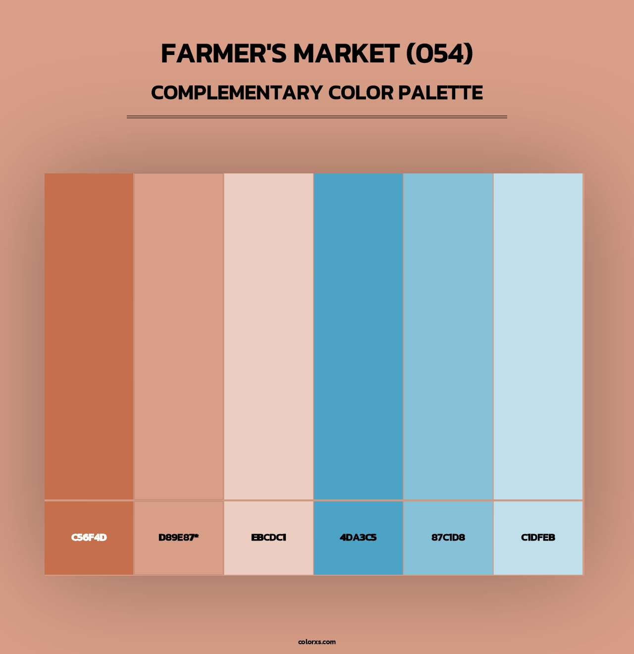 Farmer's Market (054) - Complementary Color Palette