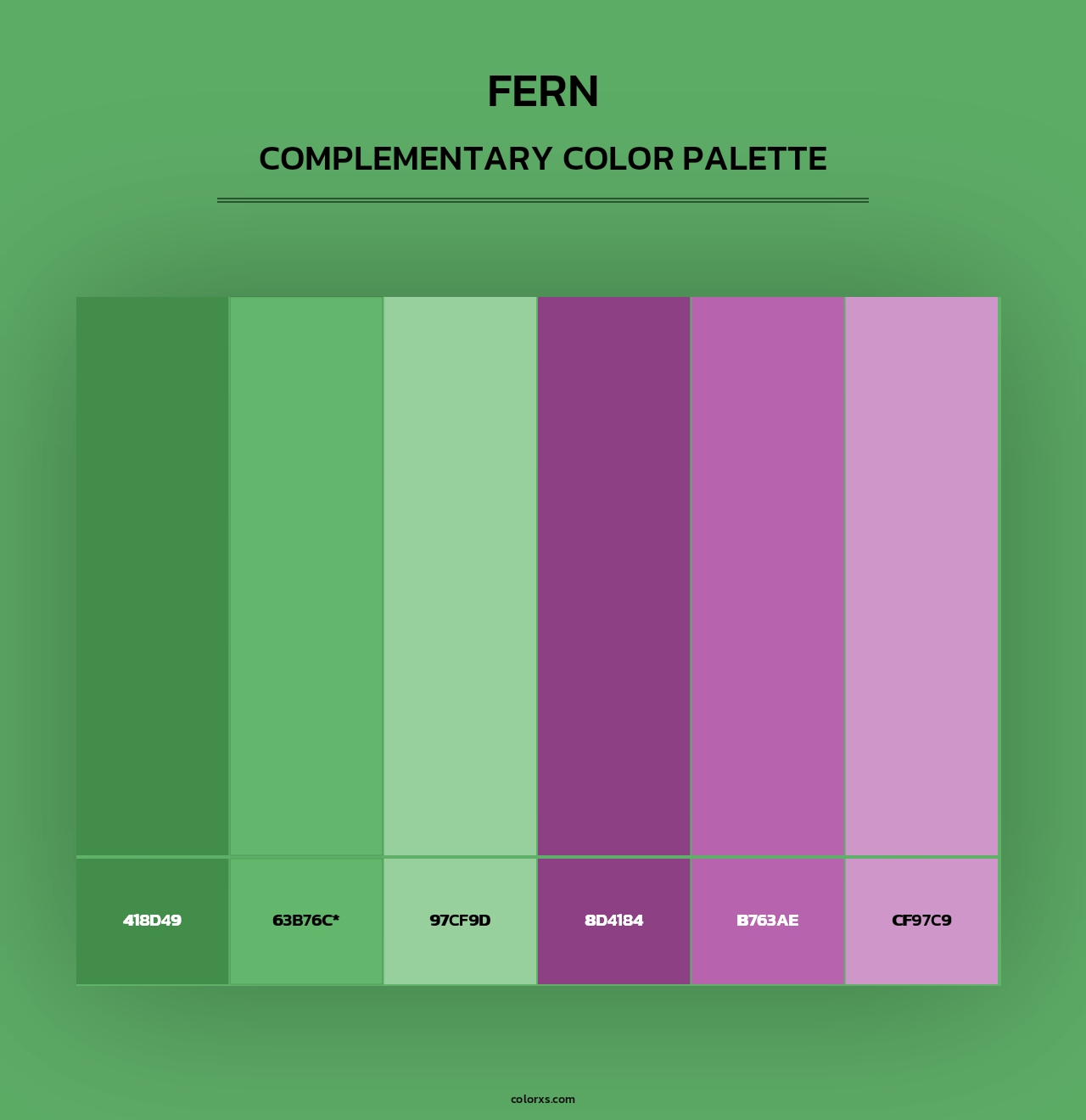 Fern - Complementary Color Palette