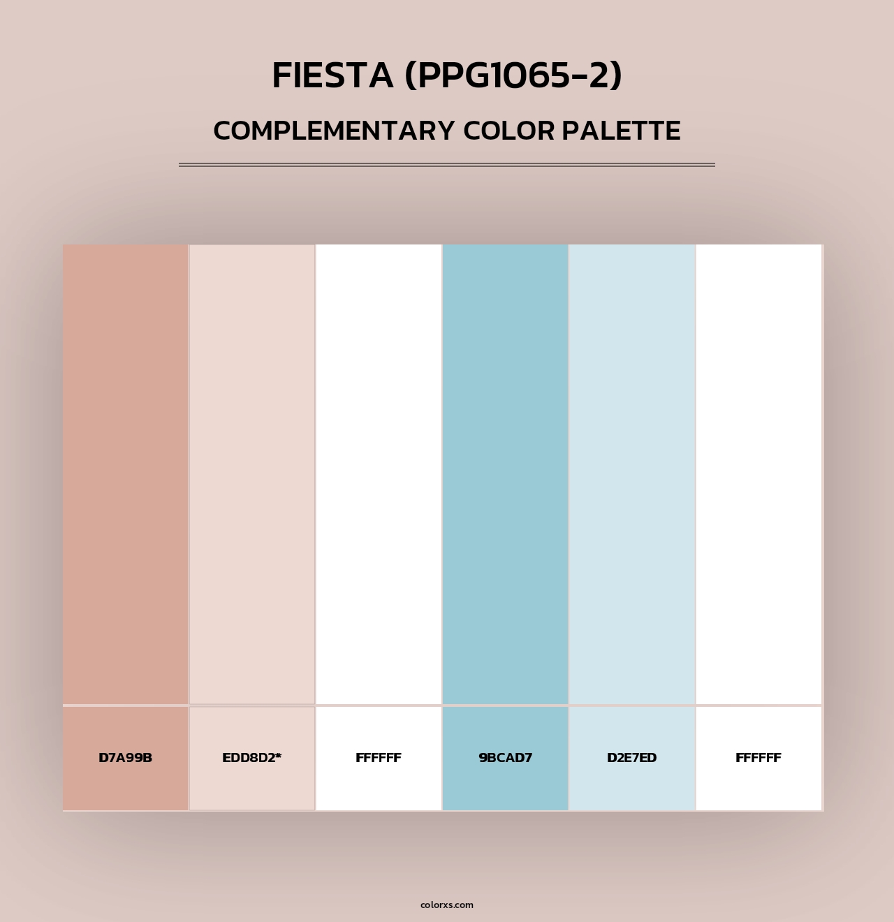 Fiesta (PPG1065-2) - Complementary Color Palette