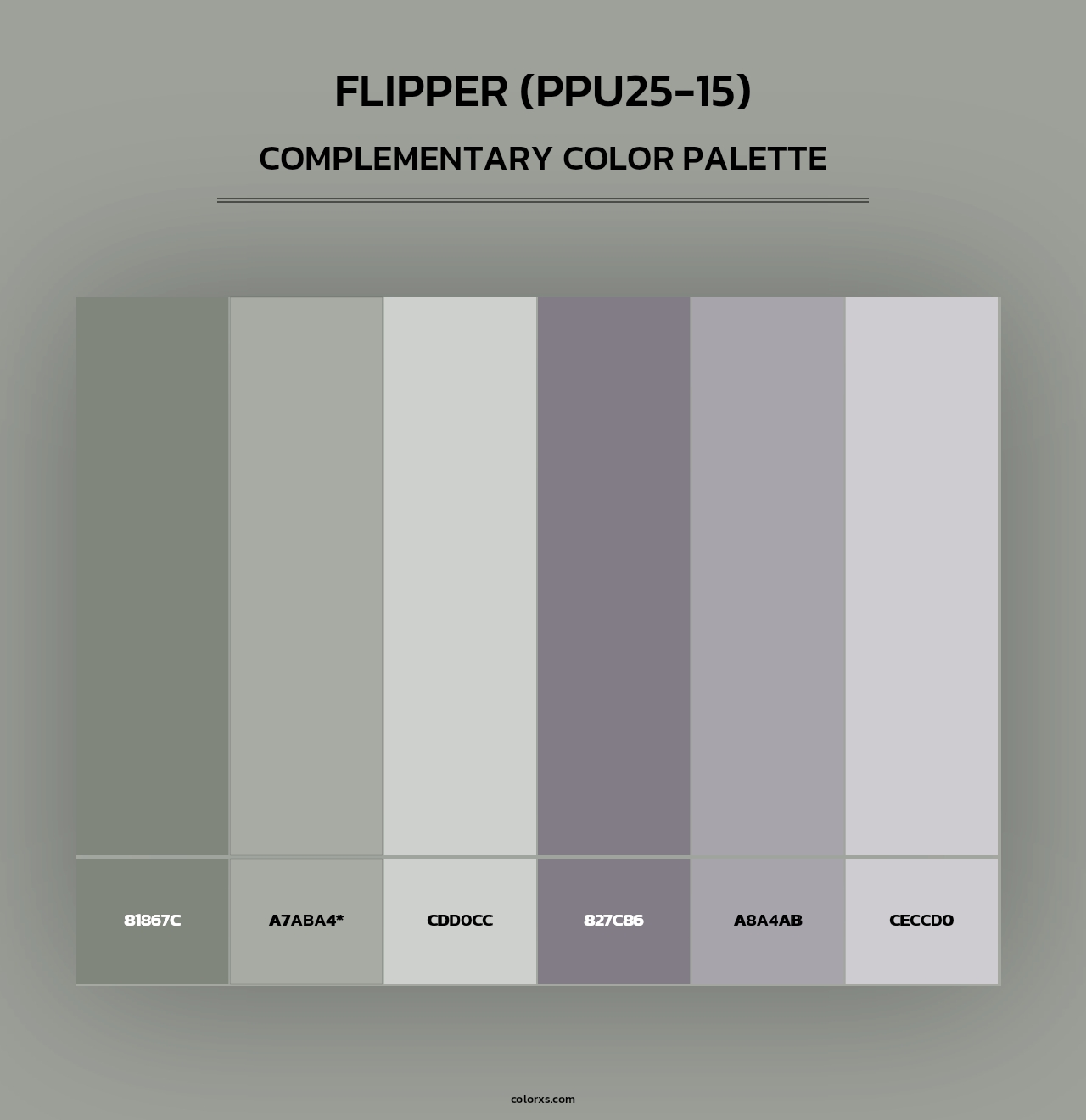 Flipper (PPU25-15) - Complementary Color Palette