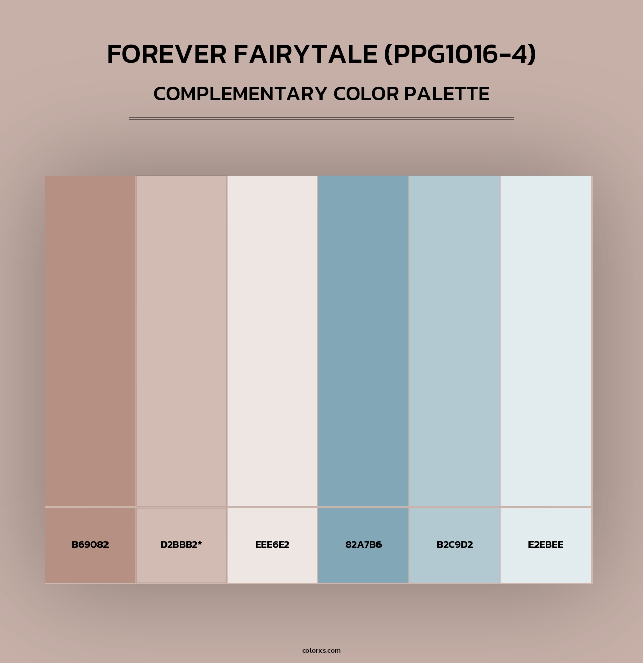 Forever Fairytale (PPG1016-4) - Complementary Color Palette