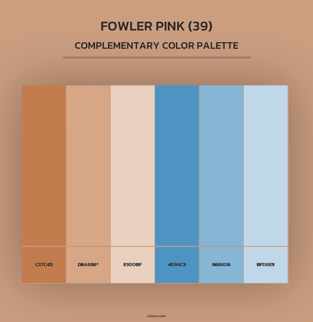 Fowler Pink (39) - Complementary Color Palette