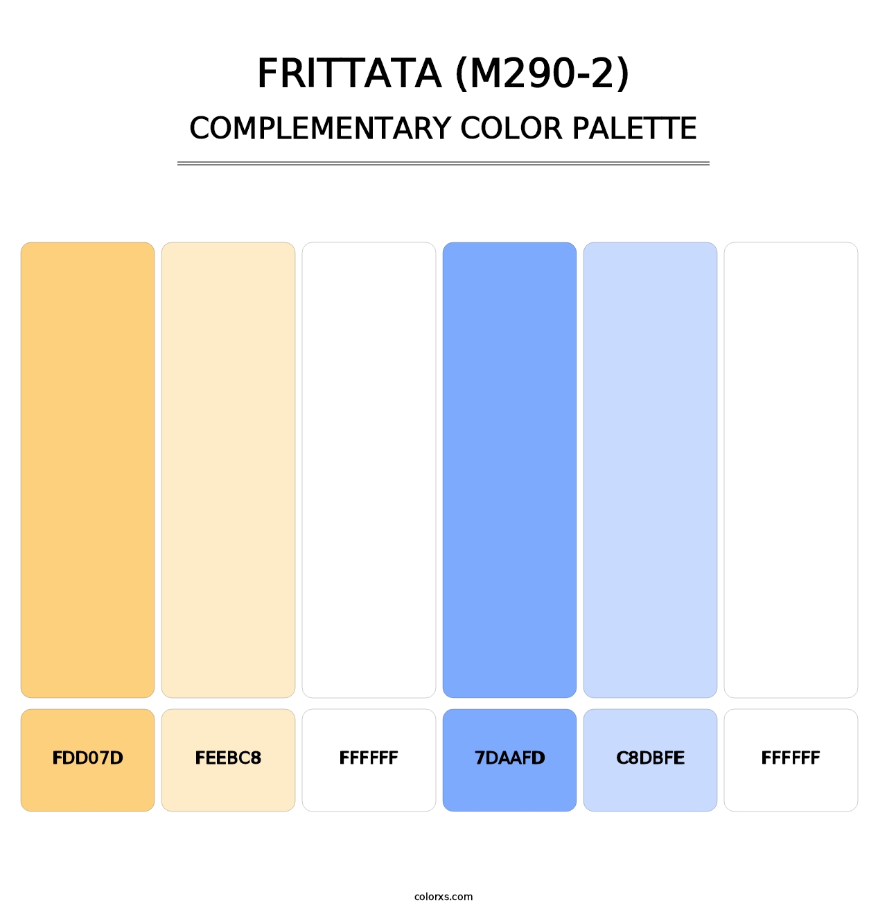 Frittata (M290-2) - Complementary Color Palette
