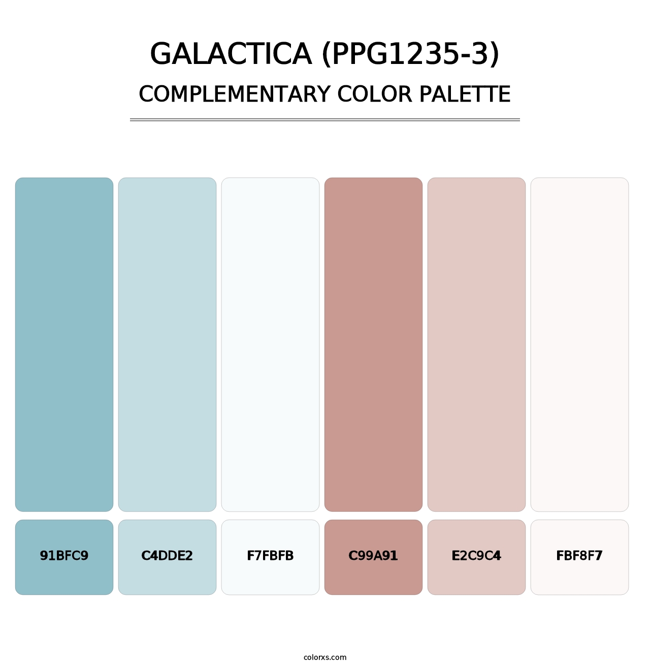 Galactica (PPG1235-3) - Complementary Color Palette