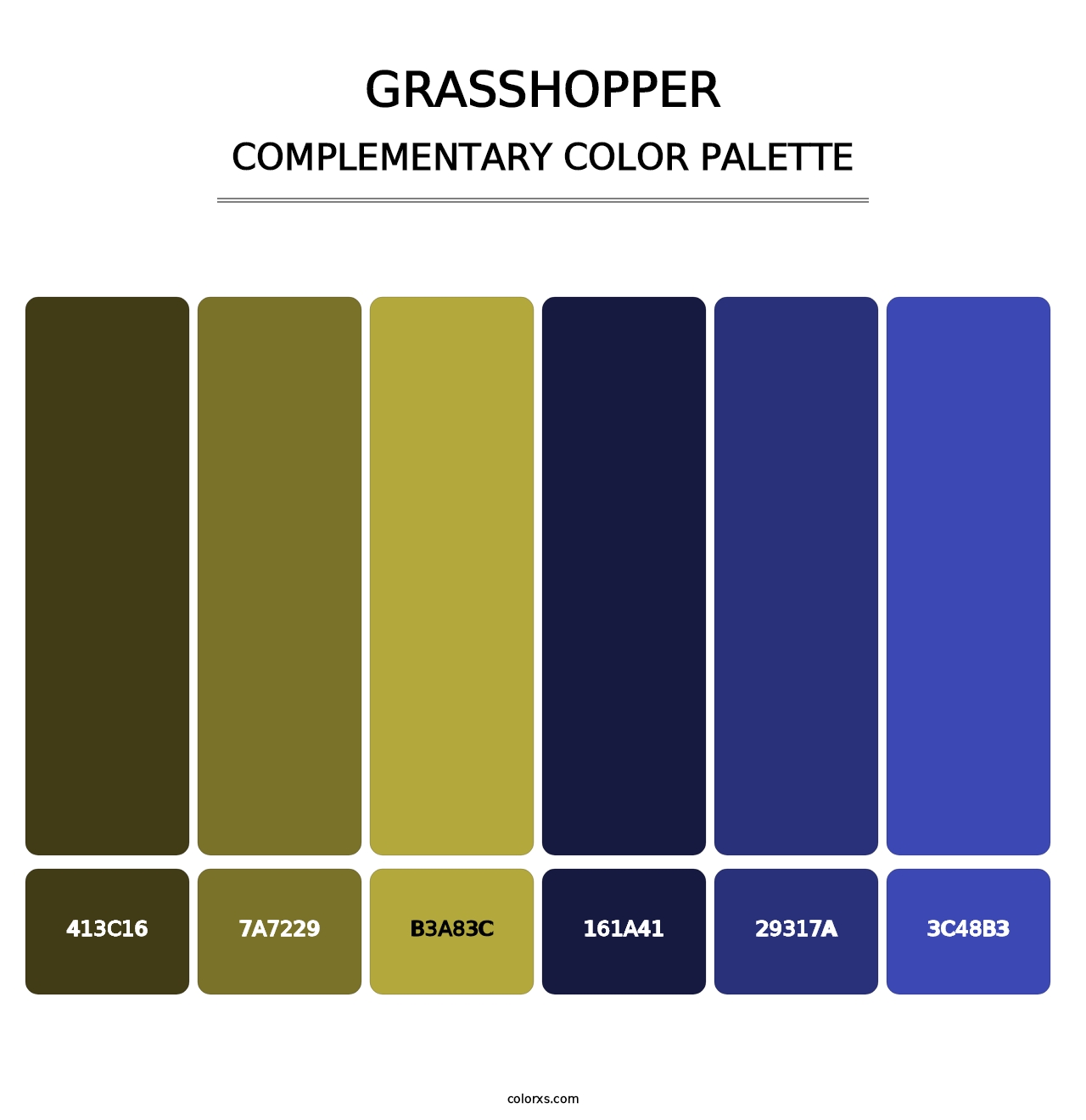 Grasshopper - Complementary Color Palette