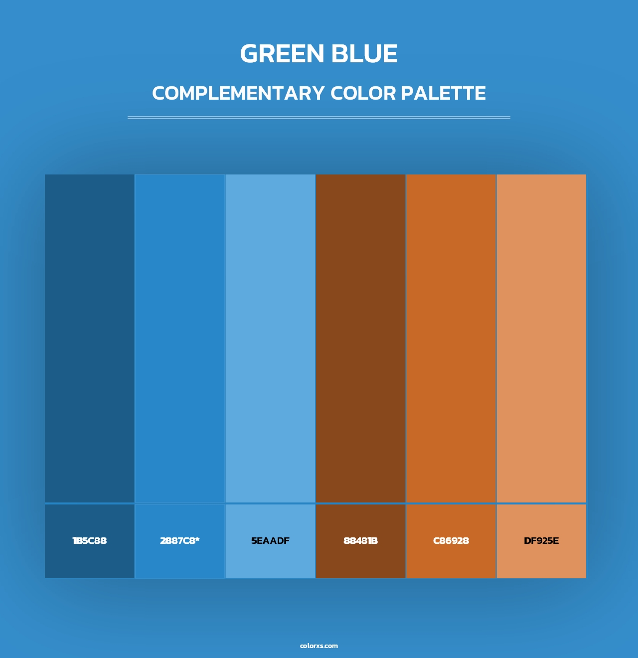 Green Blue - Complementary Color Palette