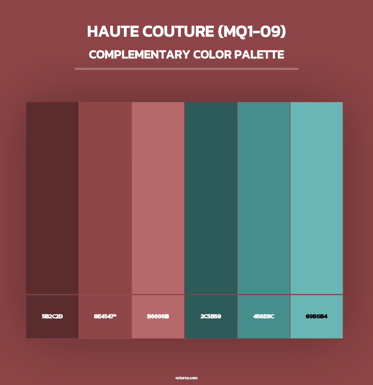 Haute Couture (MQ1-09) - Complementary Color Palette