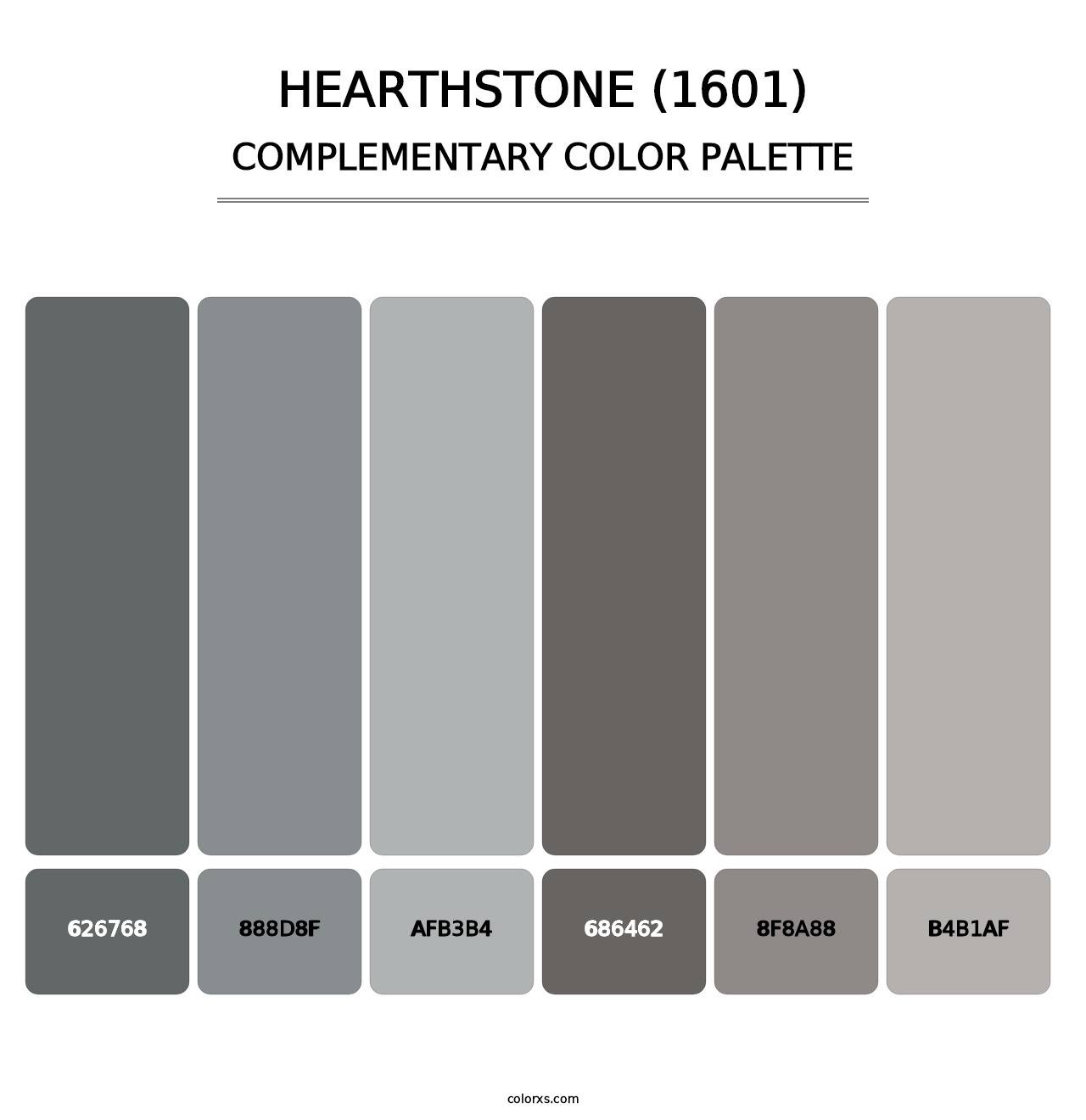 Hearthstone (1601) - Complementary Color Palette