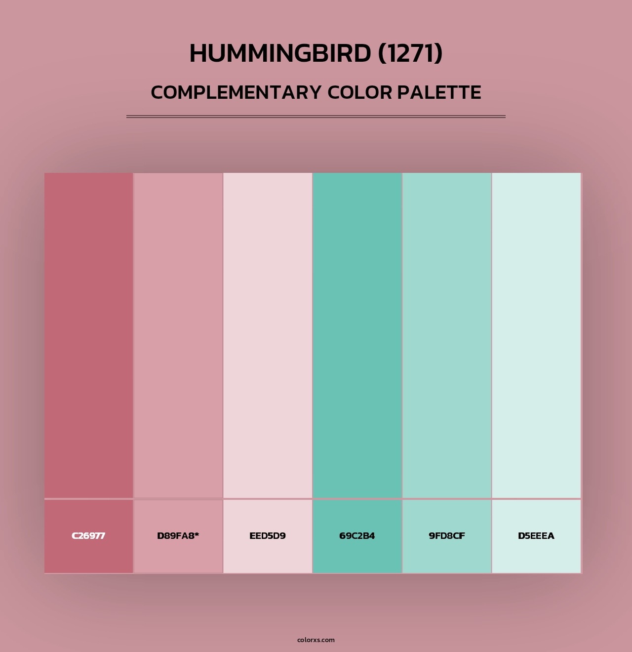 Hummingbird (1271) - Complementary Color Palette